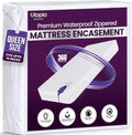 Waterproof Zippered Mattress Protector Queen Size by UTOPIABEDDING