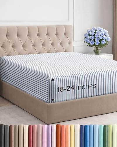 CGK Linens Extra Deep King Fitted Sheet by CGKUnlimited
