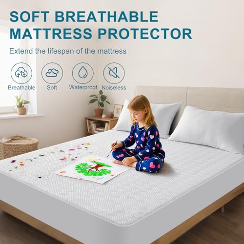 Waterproof Full Size Mattress Protector - Image 3