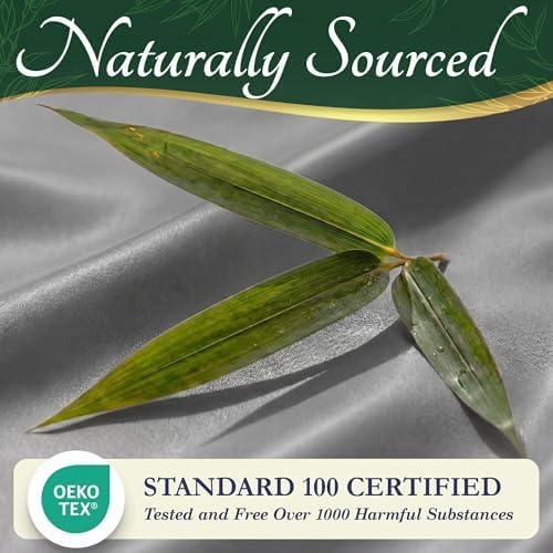 DECOLURE 100% Viscose Derived from Bamboo Sheets King Size, Luxury 6 Pc Set - Image 7