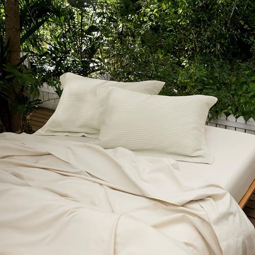 CHUFFED 100% Cotton Waffle Weave Pillowcases 2 Pack Standard, 20x26 Inches - Image 7