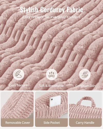 Blissful Diary Reading Pillow, Large Backrest Pillow - Image 6