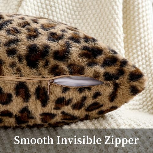GALMAXS7 Cheetah Pillow Covers Leopard Throw Pillow Covers Set of 2 - Image 3