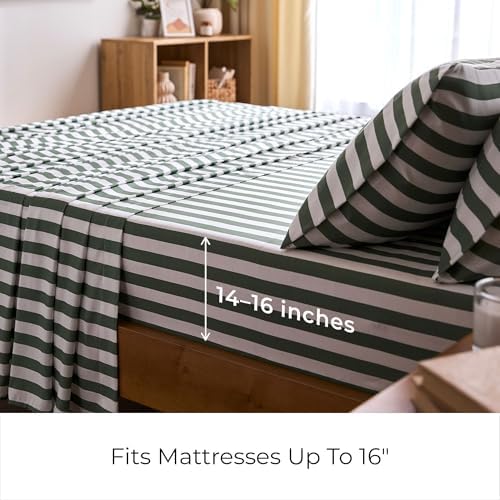 Mellanni Iconic 4-Piece, Ultra Soft Sheet Set - Image 4