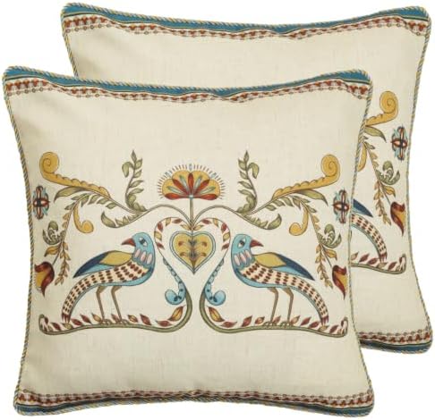 patdrea Vintage Linen Throw Pillow Cover by patdrea