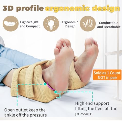 3D Heel Protector Bed Sore Pillow Cushion - Image 2