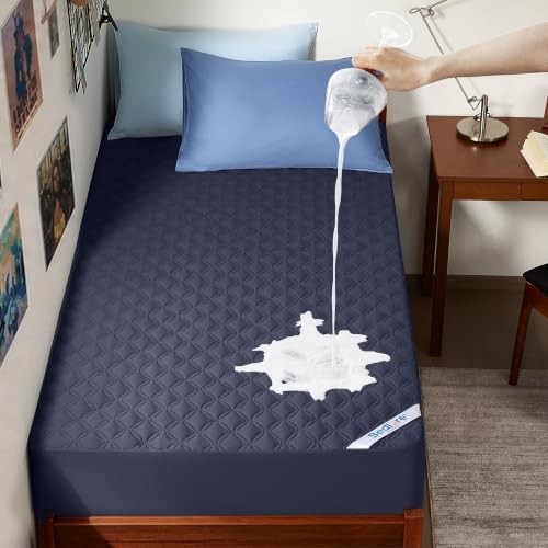 BEDLORE Waterproof Twin XL Mattress Protector, Deep Pocket, College Dorm by Bedlore
