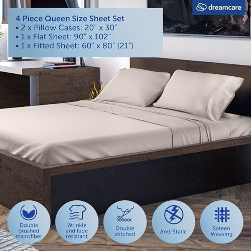DREAMCARE Queen Sheet Set - Image 4