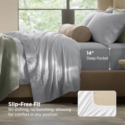 Bedsure Twin XL Sheets Dorm Bedding - Image 3