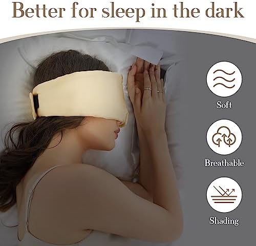 SECZIPE 100% Mulberry Silk Sleep Mask Eye Mask - Image 2