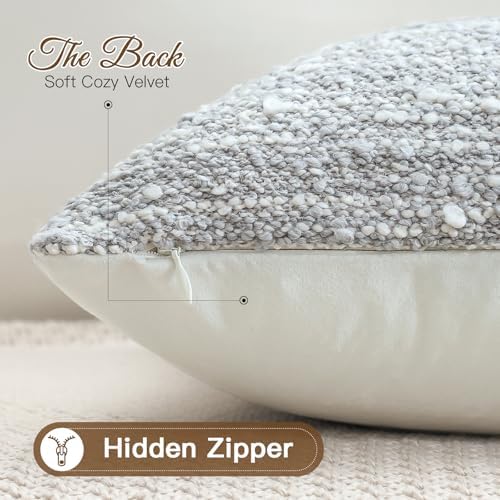 Artscope Throw Pillow Cover 16x16 Inch Set of 2 Super Thick Pillow Cover - Image 5