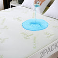 MUXHOMO 2 Pack Twin XL Mattress Protector, 100% Waterproof Mattress Cover Twin by MUXHOMO