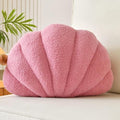 Lfsaaj Pink Seashell Throw Pillows, Shell Shaped Throw Pillows, 13 Inch Soft by Lfsaaj