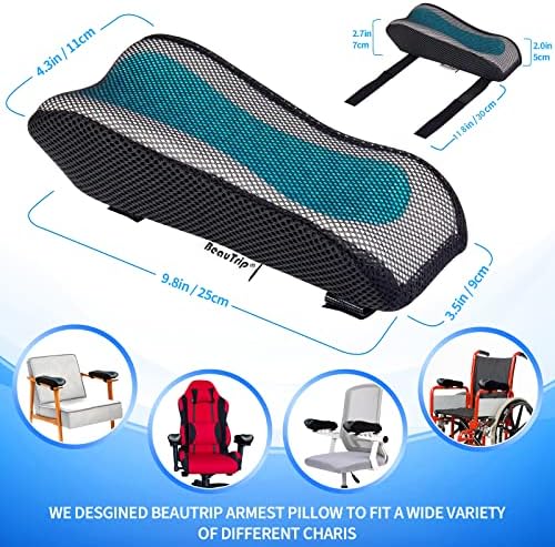 BEAUTRIP Ergonomic Armrest Pads- Office Chair Arm Rest Cover Pillow - Image 5