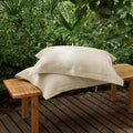 CHUFFED 100% Cotton Waffle Weave Pillowcases 2 Pack Standard, 20x26 Inches by Chuffed