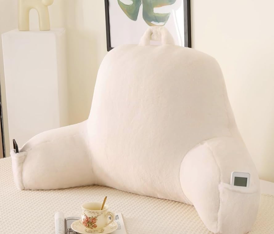 Soft Reading Pillow for Bed by PAJEO