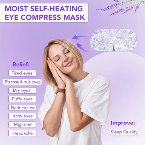 XPCARE 12 Pack Steam Eye Mask Disposable - Image 2
