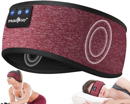 MUSICOZY Sleep Headphones Bluetooth Headband Headphones by MUSICOZY