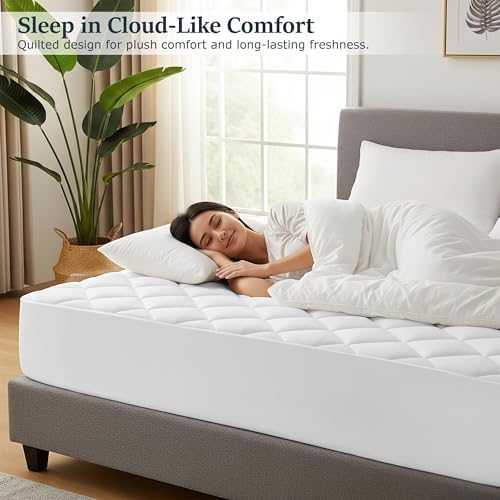 LUX Décor Twin XL Mattress Pad- 8 Pack - Image 3