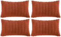 Fancy Homi 4 Packs Decorative Throw Pillow Covers by Fancy+Homi