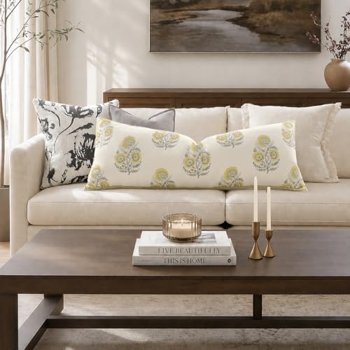 Vintage Floral 14x36 Lumbar Pillow Cover - Image 4
