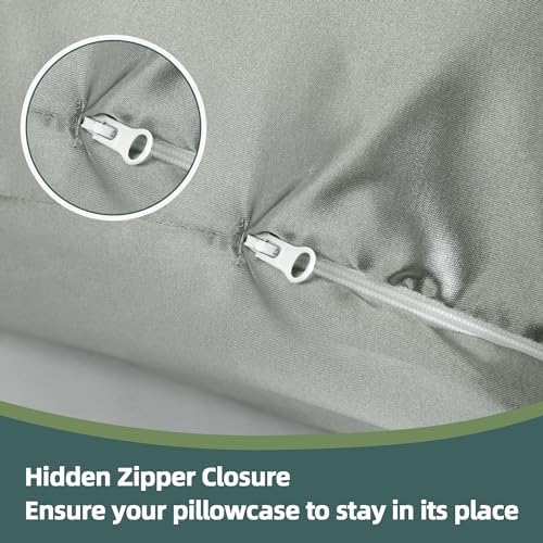 BALAPET Silky Satin Pregnancy Pillow Cover, U Shaped Smooth Maternity Pillow - Image 4