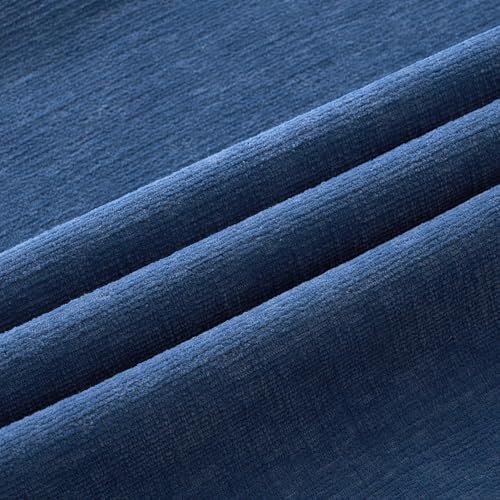 MIULEE Navy Blue Chenille Couch Throw Pillow Covers - Image 6