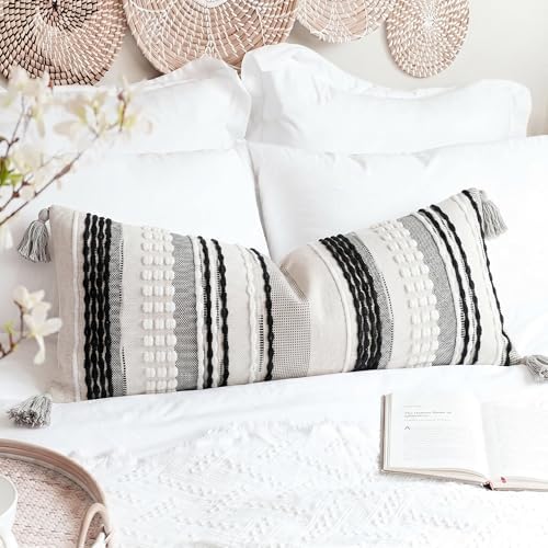 NUYECY Chenille and Cotton Long Pillow by NUYECY