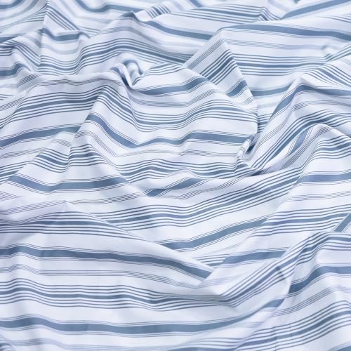 Feather & Stitch 100% Cotton Sateen 500 TC Twin Size Bed Sheet Set - Image 5