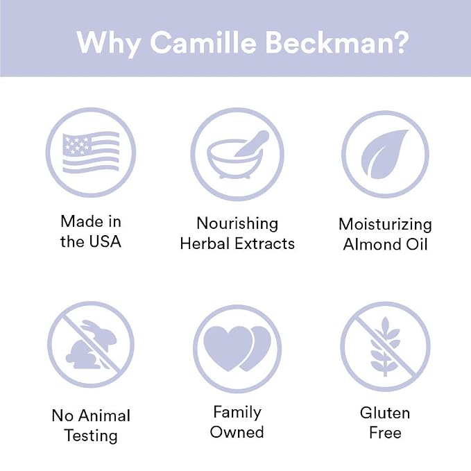 Camille Beckman Glycerine Hand Therapy Cream, English Lavender, 6 Ounce - Image 5