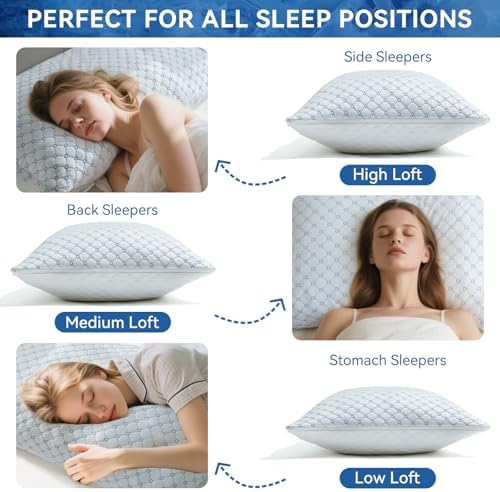Cooling Adjustable King Pillows 2 Pack - Image 6