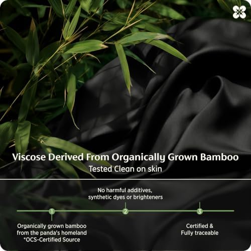 Bedsure PureWoven 100% Viscose Derived from Bamboo, Queen Sheets - Image 3