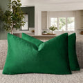 GIGIZAZA Green Pillow Covers 12x20 Decorative Pillows Pack of 2 by GIGIZAZAFocusingonhomedecoration