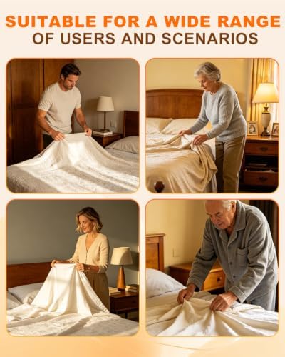 Wood Mattress Lifter Tool for Changing Sheets, 1Wood Thick Mattress Raiser - Image 5