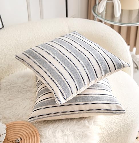 Cethom Decorative Boho Throw Pillow Covers, Farmhouse Textured Pillow Case - Image 2