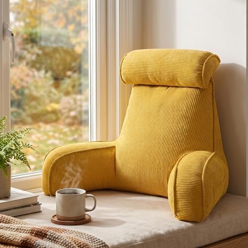 Reading Pillow for Sitting Up in Bed, Backrest Cushion - Image 2