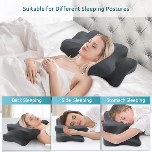 DONAMA Cervical Pillow for Neck and Shoulder Pain Relief, Cooling Contour - Image 3