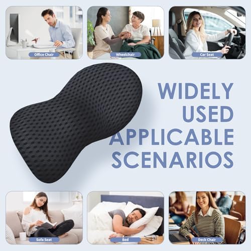 kasney Lumbar Support Pillow for Office Chair, Back Pillow - Image 6
