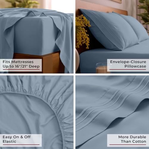 Mellanni Iconic 4-Piece, Ultra Soft Sheet Set - Image 5
