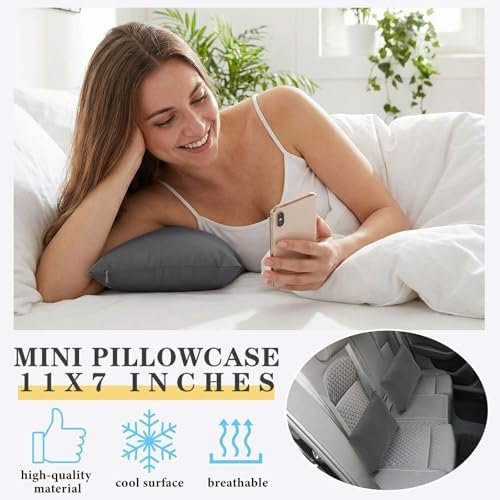 Hahafelt 2 Pack 13"x18" Cooling Small Pillowcase - Image 6