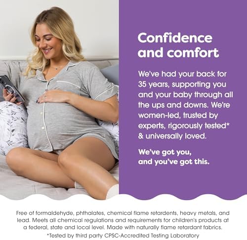 Boppy Side Sleeper Pregnancy Pillow, Maternity Support, Stay-Put Design - Image 6