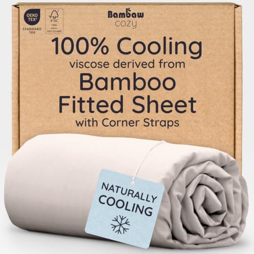 Bambaw 100% Viscose Derived from Bamboo Twin XL Fitted Sheet – Twin XL Fitted by Bambaw
