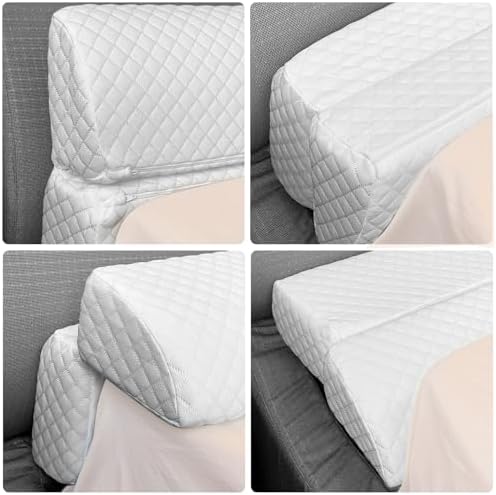 4 Modes Pillow Wedge for Headboard Gap, Foldable Bed Wedge Pillow, Bed Gap by Unknown