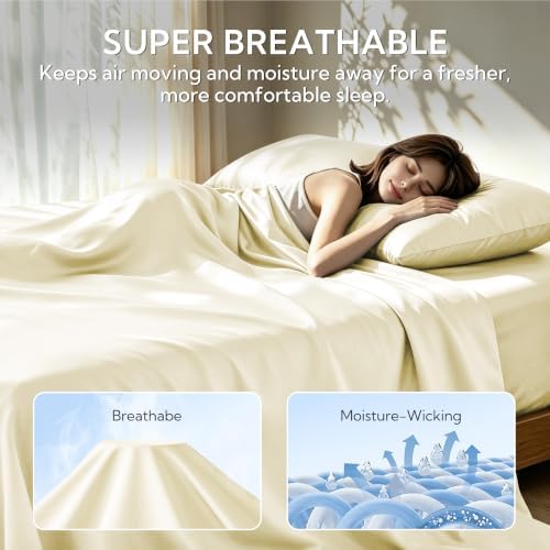 MR&HM King Pillowcase Set of 2, Cooling & Breathable - Image 3