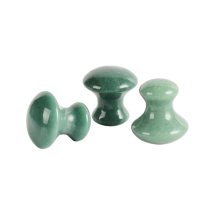 Jade Gua Sha Massage Tools Facial Tool Natural Green Gua Sha Anti Aging Facial - Image 7