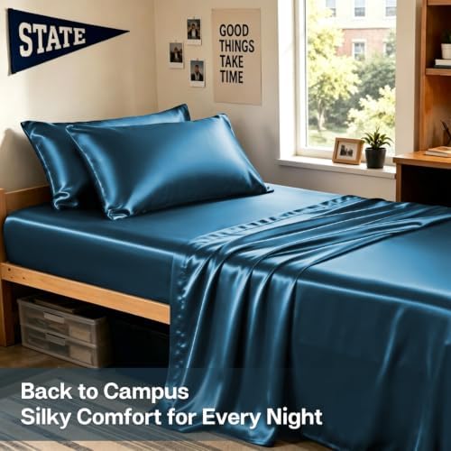 MR&HM Satin Pillowcase 2 Pack, Queen Size 20"x30" - Image 5