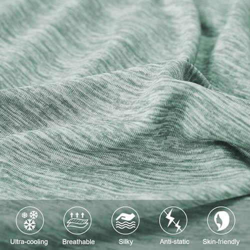 Elegear Cooling Pillow Cases for Hot Sleepers, Standard 20" x 26" - Image 4