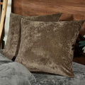 PHF Truly Velvet Throw Pillow Covers, No Insert, 2 Pack Color Gradient Cushion by PHF