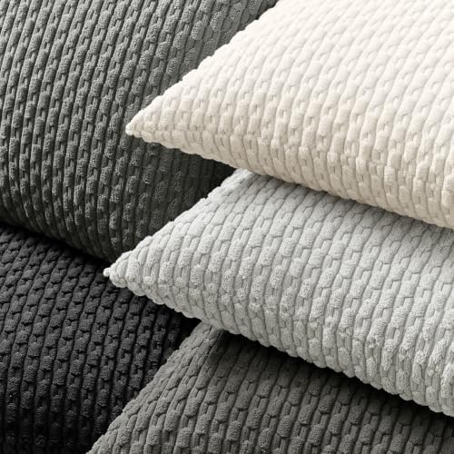 Kevin Textile Soft Corduroy 12"x24" Lumbar Pillow Cover 1 Pack - Image 4