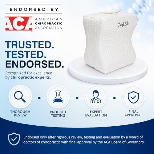ComfiLife Knee Pillow for Side Sleepers – Cooling Leg Pillow for Side Sleeping - Image 2